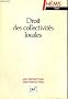 Droit des collectivit�s locales