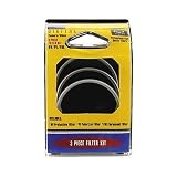 Digital Concepts 62mm 3-Piece Polarizing/UV/F-DL Filter Kit, MetalRim, Blister Pack