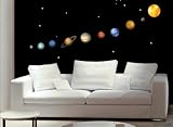 Planets Space Stars Solar System Wall Stickers / Decals