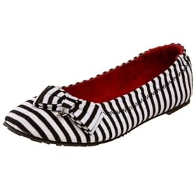 Dr. Scholl's Ladies Striped Ballet Flat by Dr. Scholl's