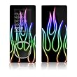 Rainbow Neon Flames Design Zune 4GB / 8GB / 16G Skin Decal Protective Sticker