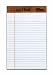 TOPS Legal Pad, 5 x 8 Inch, Junior Legal Rule, 50 Sheets, 5-Pack, White (75008)