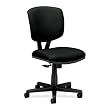 Multi-Task Chair,Height Adjust.,19-1/4"x25-3/4"x40",Black