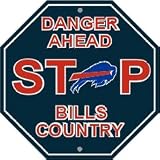 Danger Ahead Stop Sign - Buffalo Bills