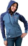 Reebok Tennessee Titans Women's Letterman Full Zip Hooded Sweatshirt Large