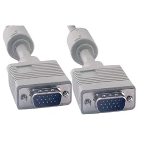 20m SVGA Monitor Cable - Male to Male 15 Pin