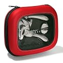 Metrokane Zippity Rabbit Polished "Sterling Model"-Red EVA Case