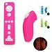 PINK GLOW in DARK Nintendo Wii Remote Control + Nunchuk Silicone Skin Protector Cover Case (Many Colors Available)