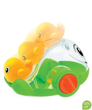 swimming whales bath toy