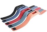 MDW Silicon Wristband for Fitbit ONE - Wear You Fitbit One on Wrist in Style ! (5 pack business color)