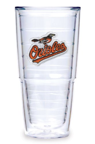 Tervis Tumbler Baltimore Orioles 24-Ounce Double Wall Insulated Tumbler, Set of 2