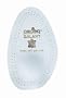Pedag 144 Galant Optimally Cushioned and Self Adhesive Leather Forefoot and Metatarsal Pad, White, Women's 7/8