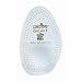 Pedag 144 Galant Optimally Cushioned and Self Adhesive Leather Forefoot and Metatarsal Pad, White, Women's 7/8
