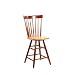 International Concepts S58-2902 24-Inch Copenhagen Swivel Barstool, Cinnamon/Espresso