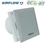 from Airflow Airflow Quietair QT100T 100mm Silent Timer Fan Model QT100T