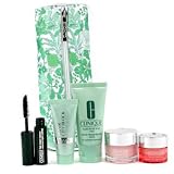 Travel Set: Liquid Facial Soap + Super City Block + Moisture Surge Cream + All About Eye Rich + Masc