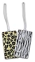 Belle Hop Zebra Fashion Luggage Tag