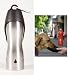 H2O4K9, Stainless Steel K9 Water Bottle, 25-Ounce, Pure Stainless