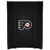 Philadelphia Flyers Shower Curtain Black