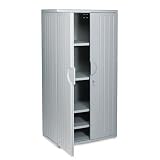 ICE92572 Storage Cabinet, 4-Shelf, 36"x22"x72", Charcoal Gray (ICE92572)