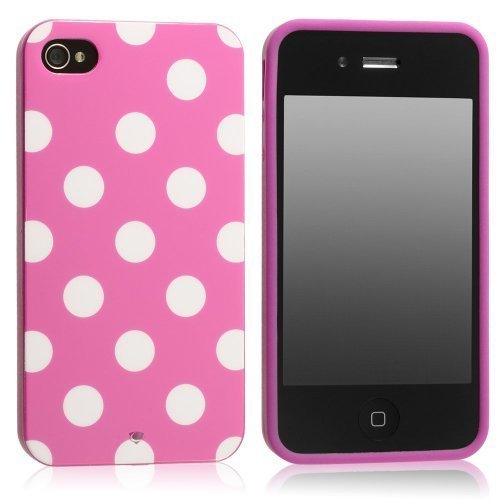 Generic MC0112 Cell Phone Case for iPhone 4 & 4s - Non-Retail Packaging - Pink