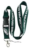 NFL Philadelphia Eagles Lanyard Neck Lanyard Keychain Holder Mp3 Camera Holder
