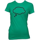Thought Cloud Ladies Fine Jersey T-Shirt