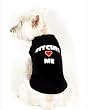 Designer Dog Tank - "Bitches Love Me" Dog Tank - Black - XX-Small (XXS)