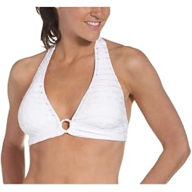 Buy Anne Cole Ladies Hyannisport Sheer Dot Halter Swimsuit Top by Anne Cole