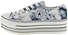 Maxstar Mottled Pattern Low-top Platform Canvas Sneakers Shoes