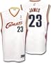 LeBron James White Reebok NBA Replica Cleveland Cavaliers Jersey