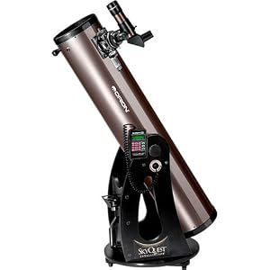 Orion SkyQuest XT8i IntelliScope Dobsonian Telescope with Object Locator by 