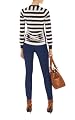 Sporty Stripe Knit Sweater