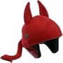 Tail Wags Helmet Cover in Adult Size - Little Devil