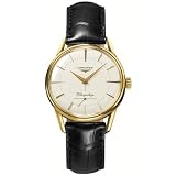 Longines Flagship 18k Solid Gold Mens Watch - L4.746.6.72.0 by Longines