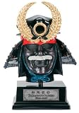 Tokugawa Ieyasu Samurai Helmet / Kabuto - with Mempo / Mask - Very Detailed Display