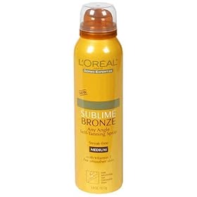 L'Oreal Sublime Bronze Self-Tanning Spray, Medium