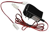 TSD Large Airsoft Wall Battery Charger with Small Airsoft Plug Adaptor (9V, 500mA)