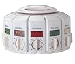 KitchenArt 25000  Auto Measure Spice Carousel without Spices, White