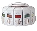 KitchenArt 25000  Auto Measure Spice Carousel without Spices, White