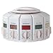 KitchenArt 25000  Auto Measure Spice Carousel without Spices, White