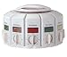 KitchenArt 25000  Auto Measure Spice Carousel without Spices, White