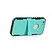 Iphone 6 Plus Waterproof Case, Caka Full-Body Underwater Waterproof Shockproof Dirtproof Durable Full Sealed Protection Case Cover With Kickstand For Apple Iphone 6 Plus 5.5 Inch Case (Teal)
