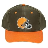 NFL CLEVELAND BROWNS OLD SCHOOL SNAP BACK HAT CAP NEW