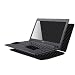 Skinomi TechSkin - Black Carbon Fiber FILM Shield & Screen Protector for Acer Cromia AC700 Chromebook 3G