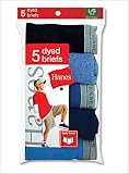 Hanes Boys Dyed Brief 5 Pack - B780P5