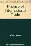 The finance of international trade