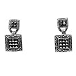 Marcasite Earrings, Size: 22mm
