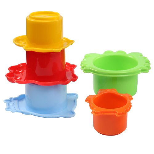 BABY BATH PLAYING CUPS - Stack em Up *Best Baby 