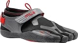 Fila Men's Skele-Toes EZ Slide Shoe,Black/Castlerock/Chinese Red,11 M US
